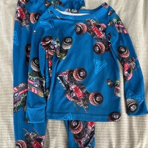 Monster Jam Truck Toddler Pajamas - Grave Digger, Zombie